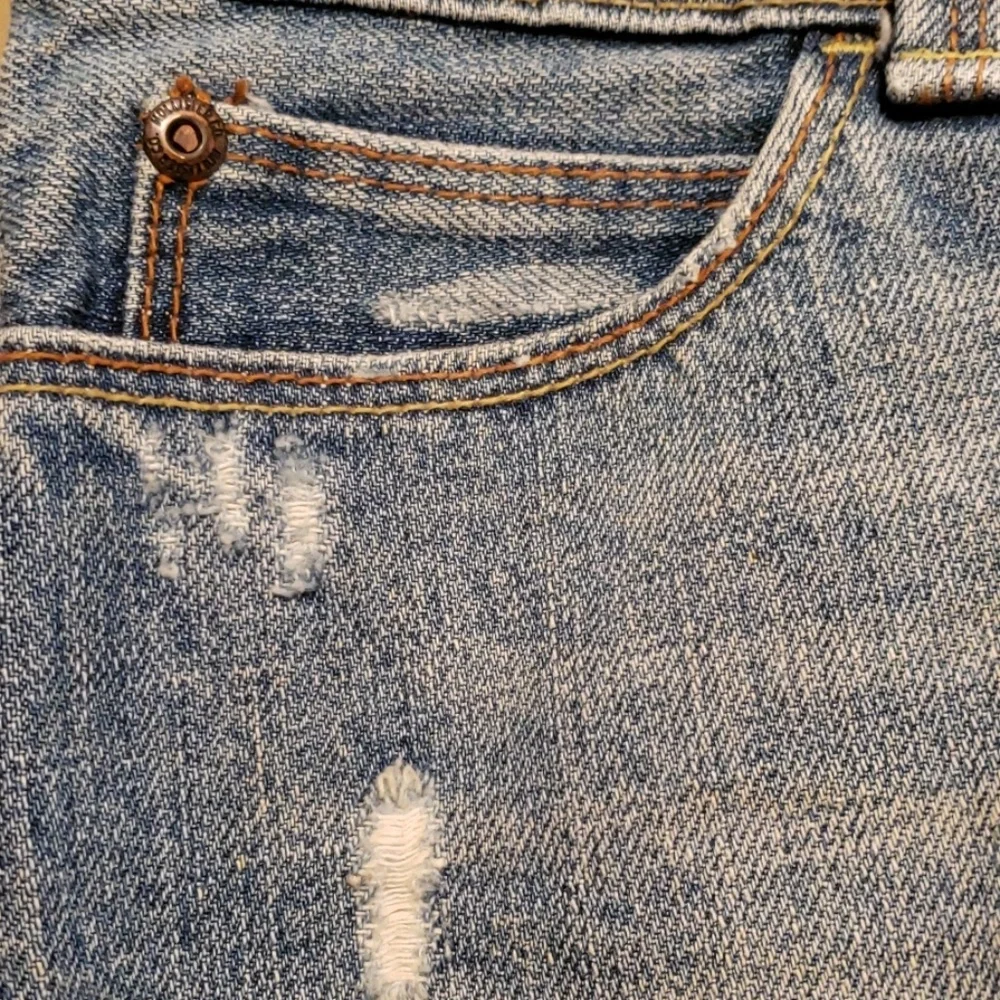 HOLLISTER DENIM SKIRT BLUE MINI, Sz 9 - Picture 4 of 8